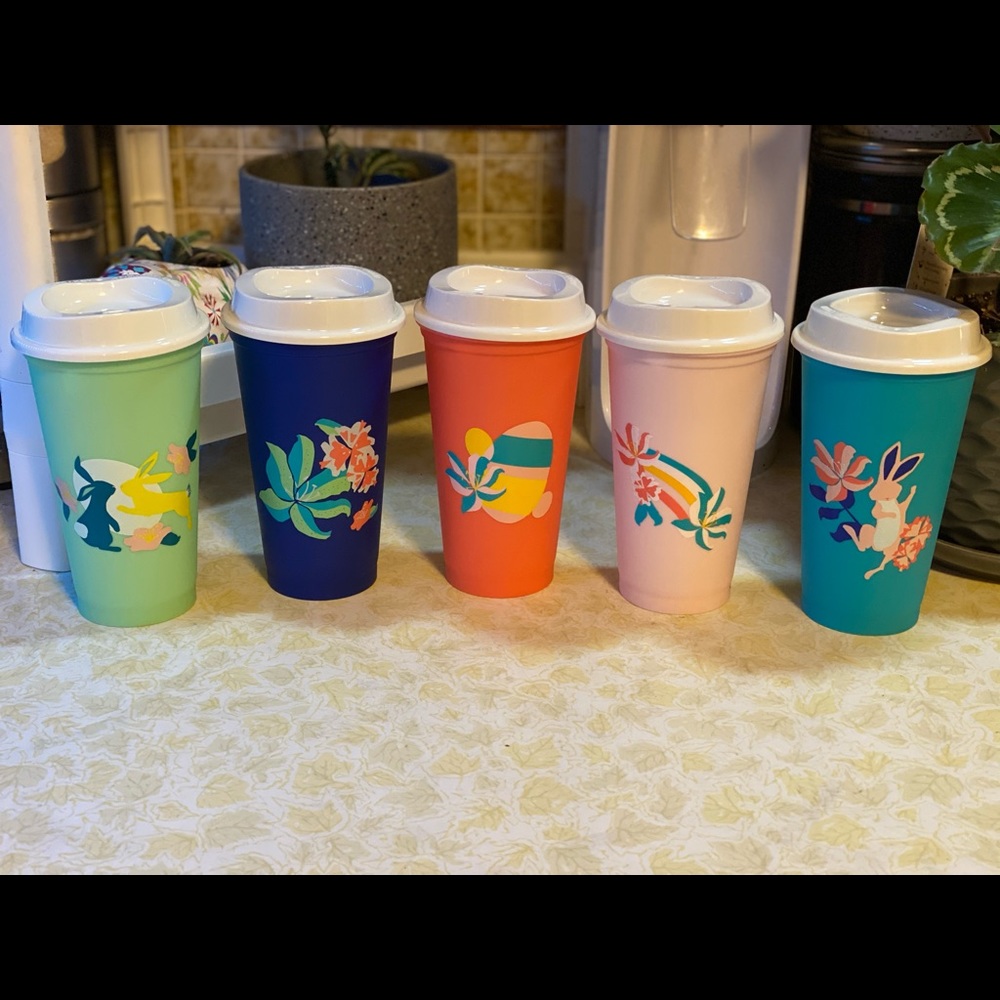 Starbucks Spring/Easter hot cups